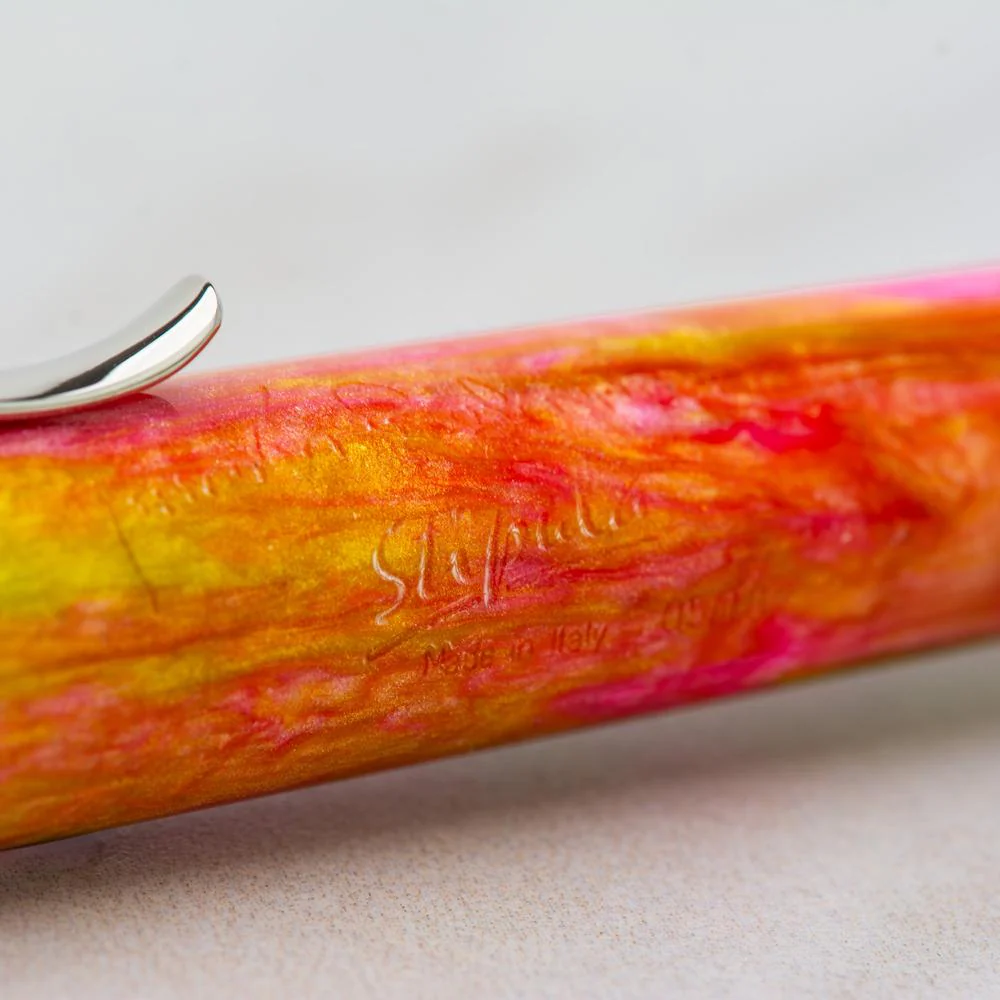 Stipula Fountain Pen - Da Vinci Capless - Western Skies - Limited Edition (2026) - Image 4