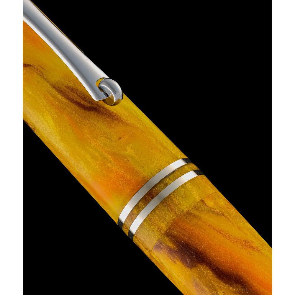 Tailored Pen Company × @micahfinds Cigar Happy Sunflower Fountain Pen - Image 2