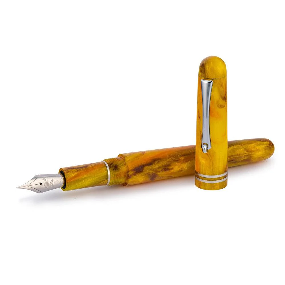 Tailored Pen Company × @micahfinds Cigar Happy Sunflower Fountain Pen - Image 6
