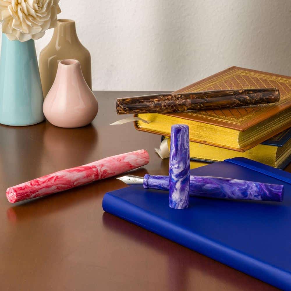 Tailored Pen Company × @micahfinds Essex Cocoa Café Fountain Pen - Image 6