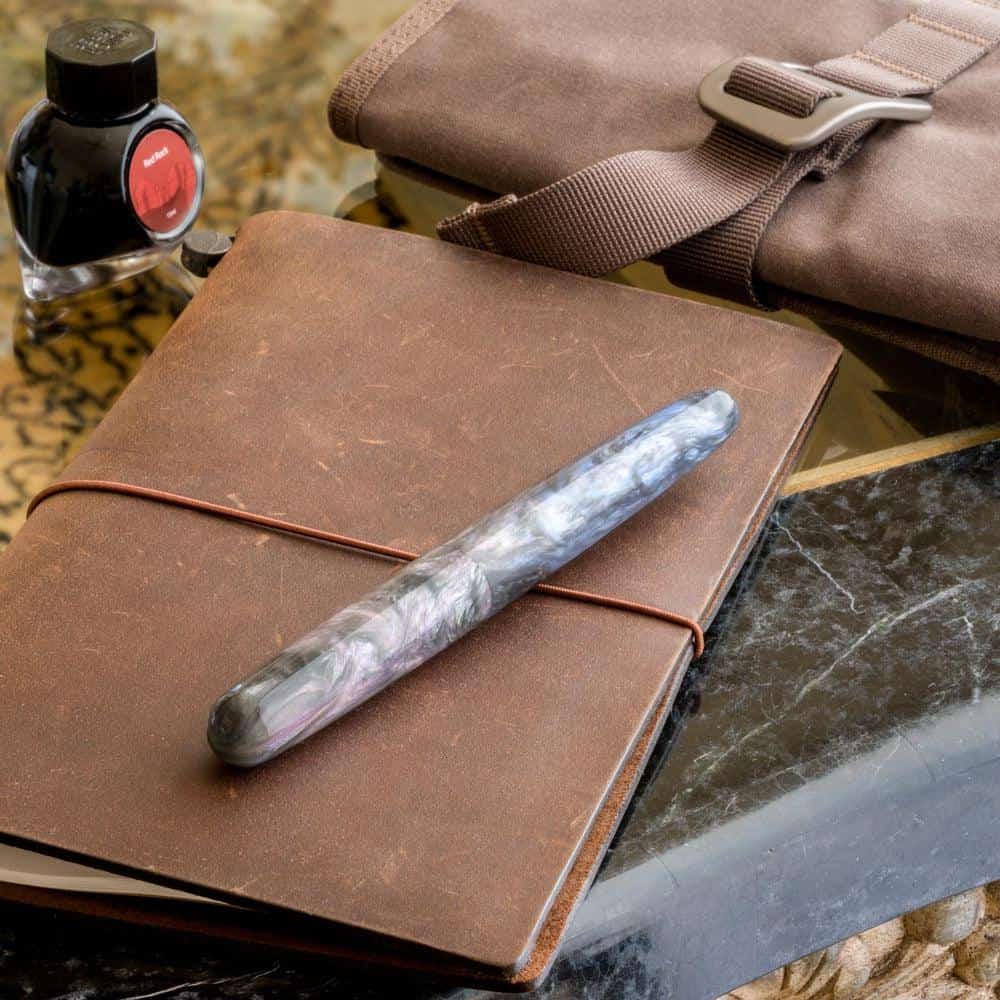 Tailored Pen Company × @micahfinds Labradorite Fountain Pen - Image 2