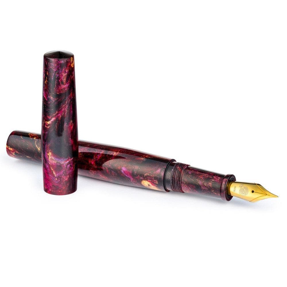 Tailored Pen Company × @micahfinds Pomegranate Fountain Pen - Image 6