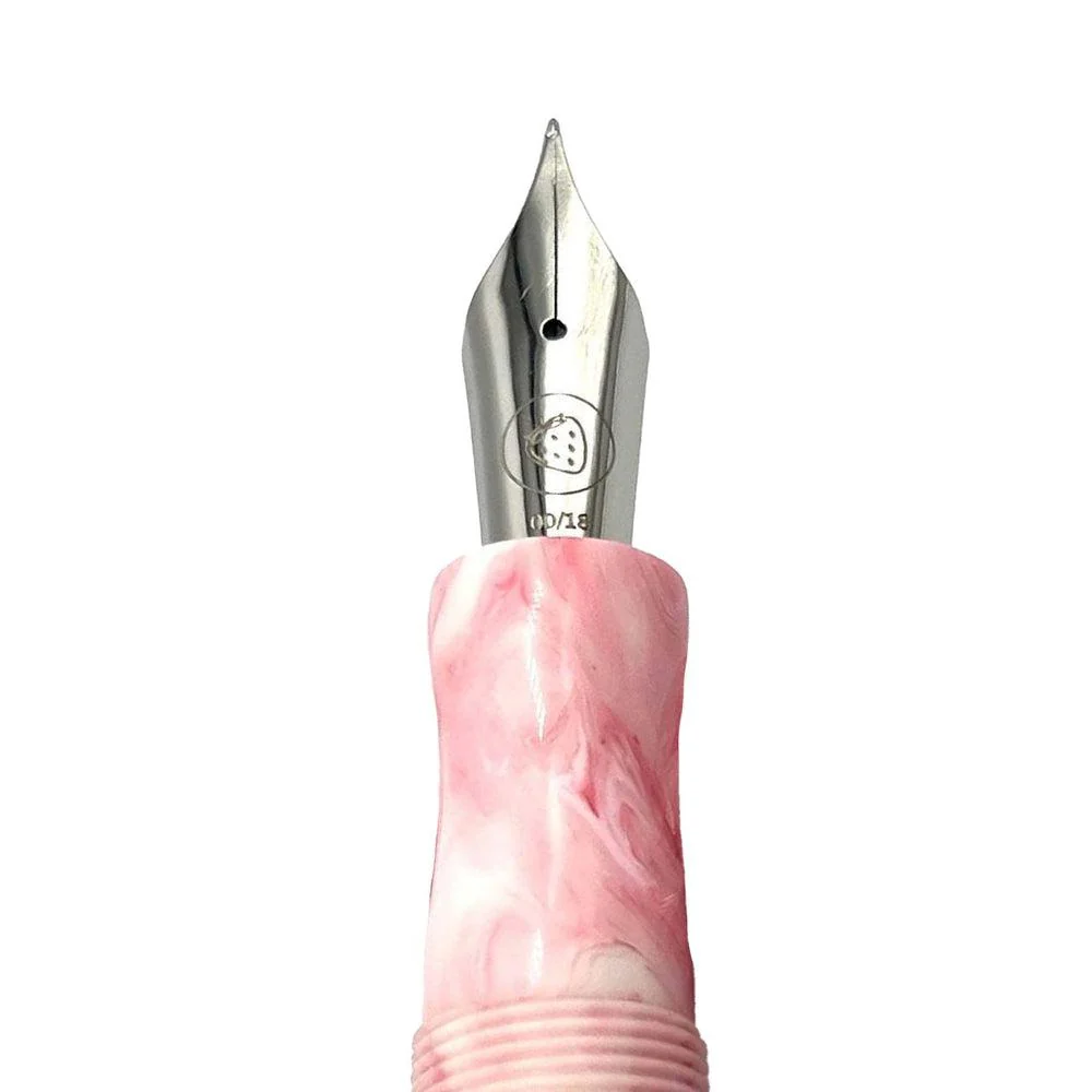 Tailored Pen Company × @micahfinds Strawberry Cheesecake Fountain Pen - Image 4