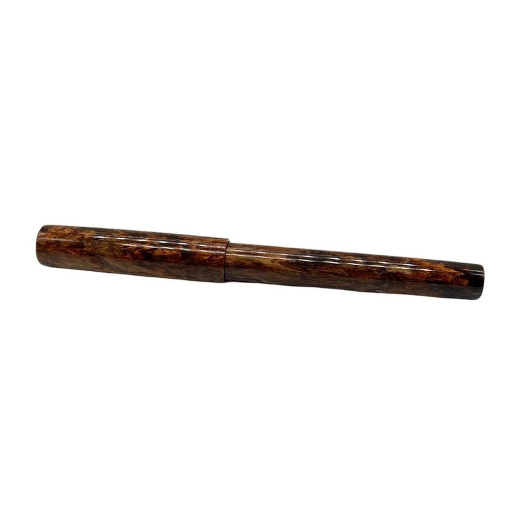 Tailored Pen Company × @micahfinds Westminster Cocoa Café Fountain Pen - Image 3