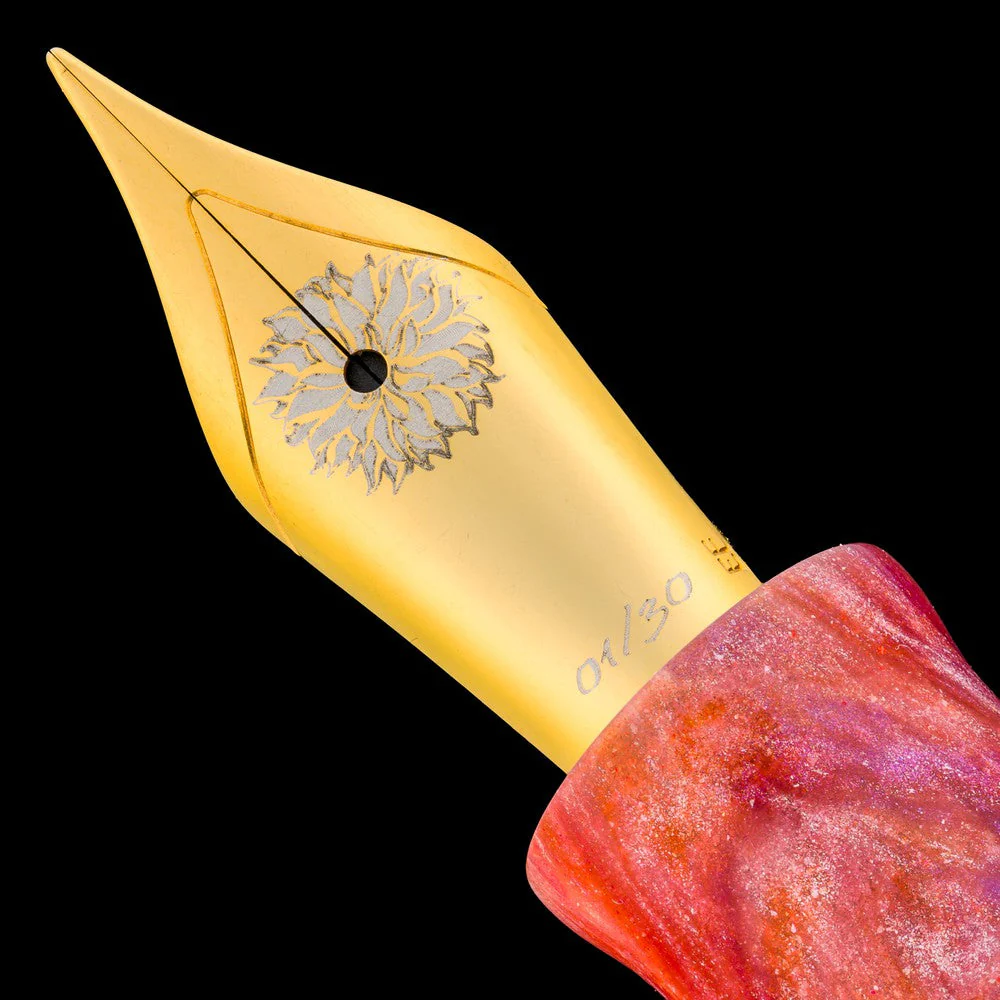 Tailored Pen Company × @nibsandflourishes - Dahlia Fountain Pen - Image 13