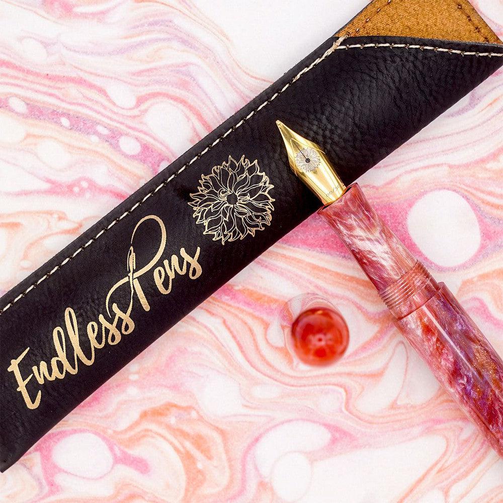 Tailored Pen Company × @nibsandflourishes - Dahlia Fountain Pen - Image 8