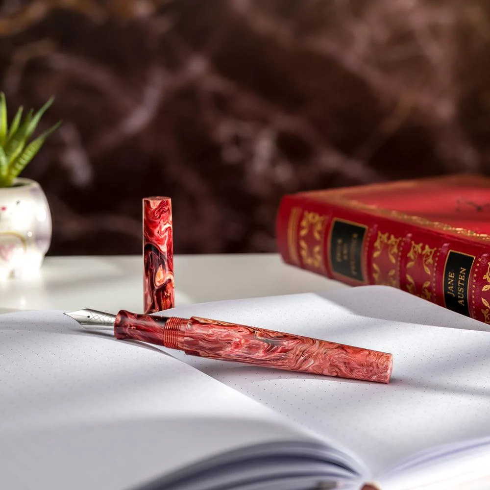 Tailored Pen Company × @pensandturquoisebrown Santelmo (St. Elmo's Fire) Fountain Pen - Image 6