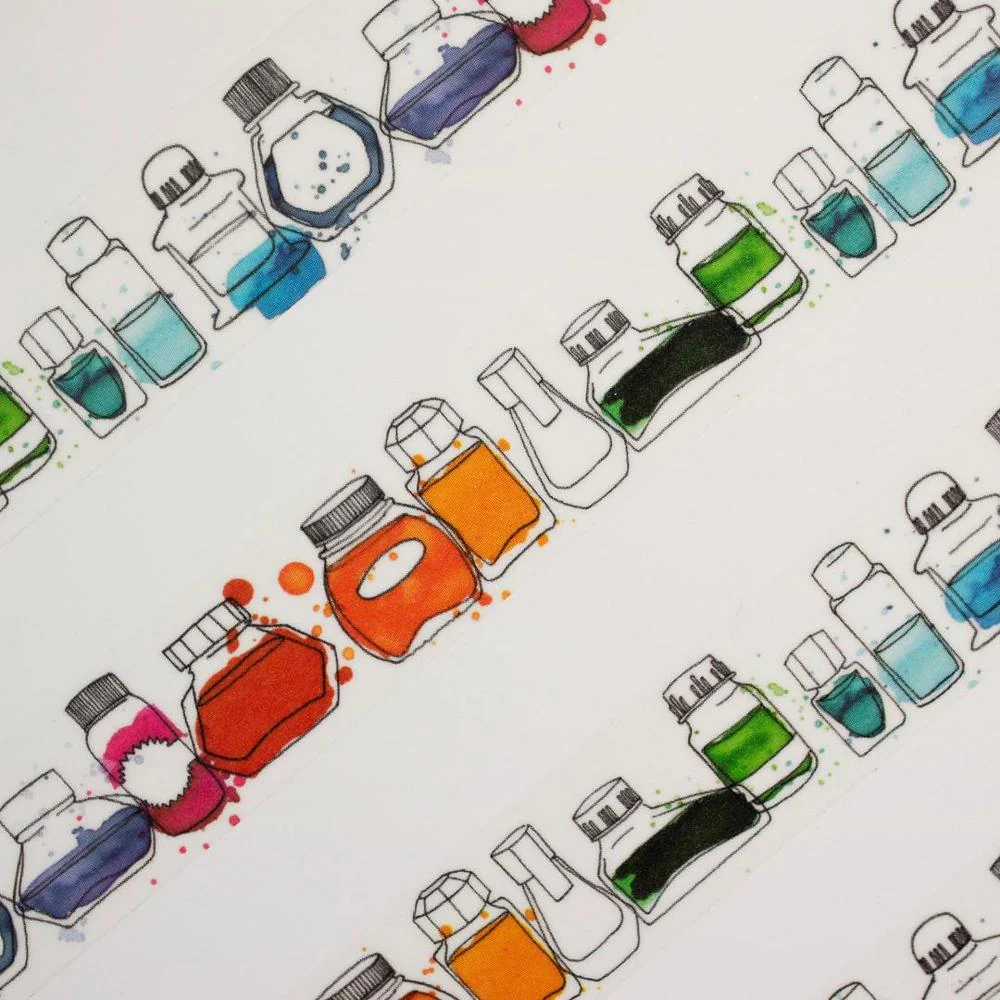 The Well-Appointed Desk Washi Tape - Inky Dreams Ink Bottle - Image 3