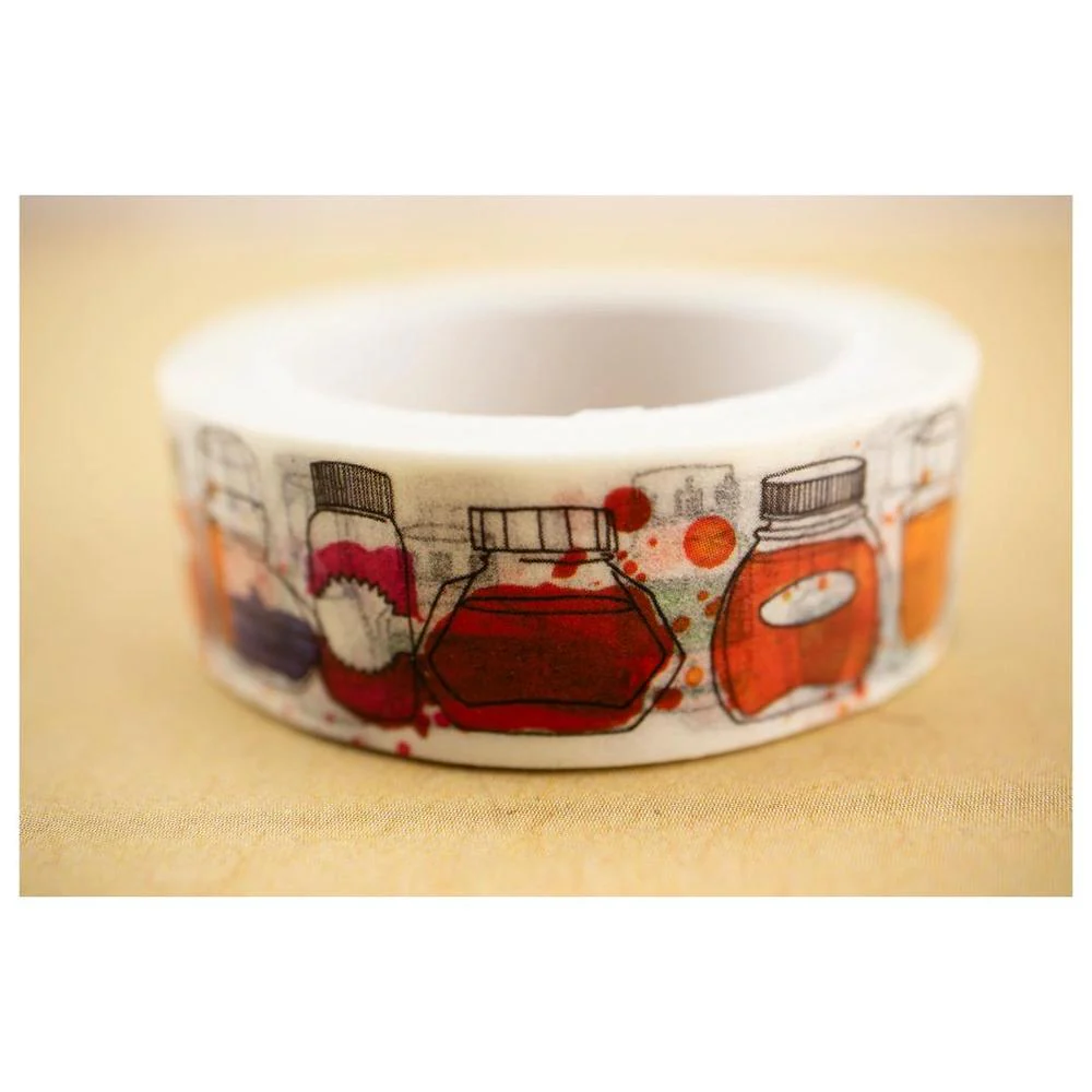 The Well-Appointed Desk Washi Tape - Inky Dreams Ink Bottle - Image 4