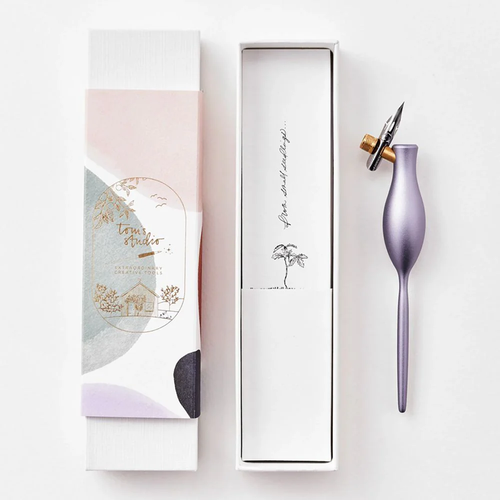 Tom's Studio Calligraphy Nib Holder - Carrot - Image 3