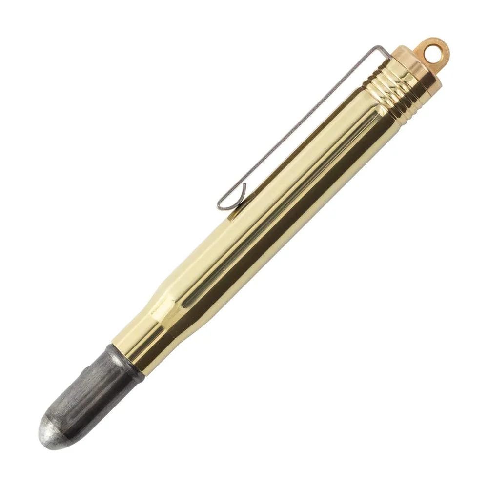 Traveler's Ballpoint Pen - Solid Brass - Image 2