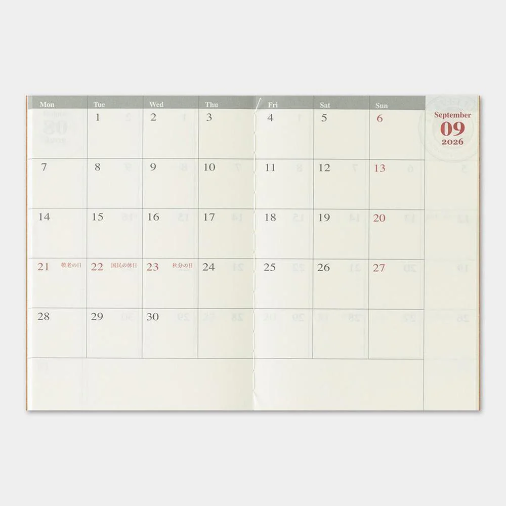 Traveler's Notebook - 2026 Diary - Limited Edition (2026) - Image 12