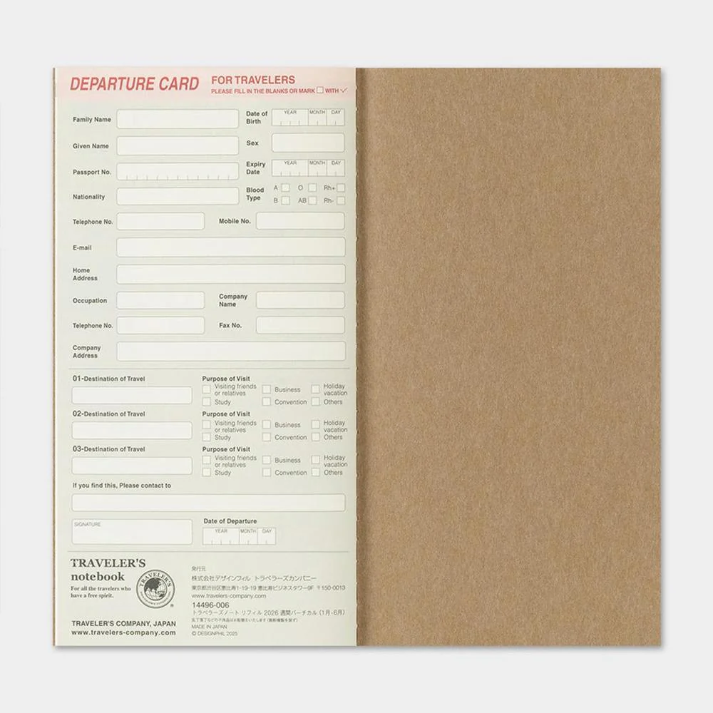 Traveler's Notebook - 2026 Diary - Limited Edition (2026) - Image 35