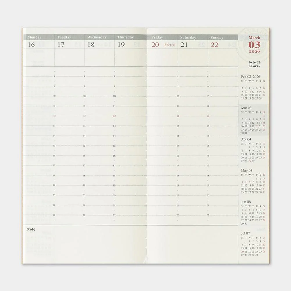 Traveler's Notebook - 2026 Diary - Limited Edition (2026) - Image 37