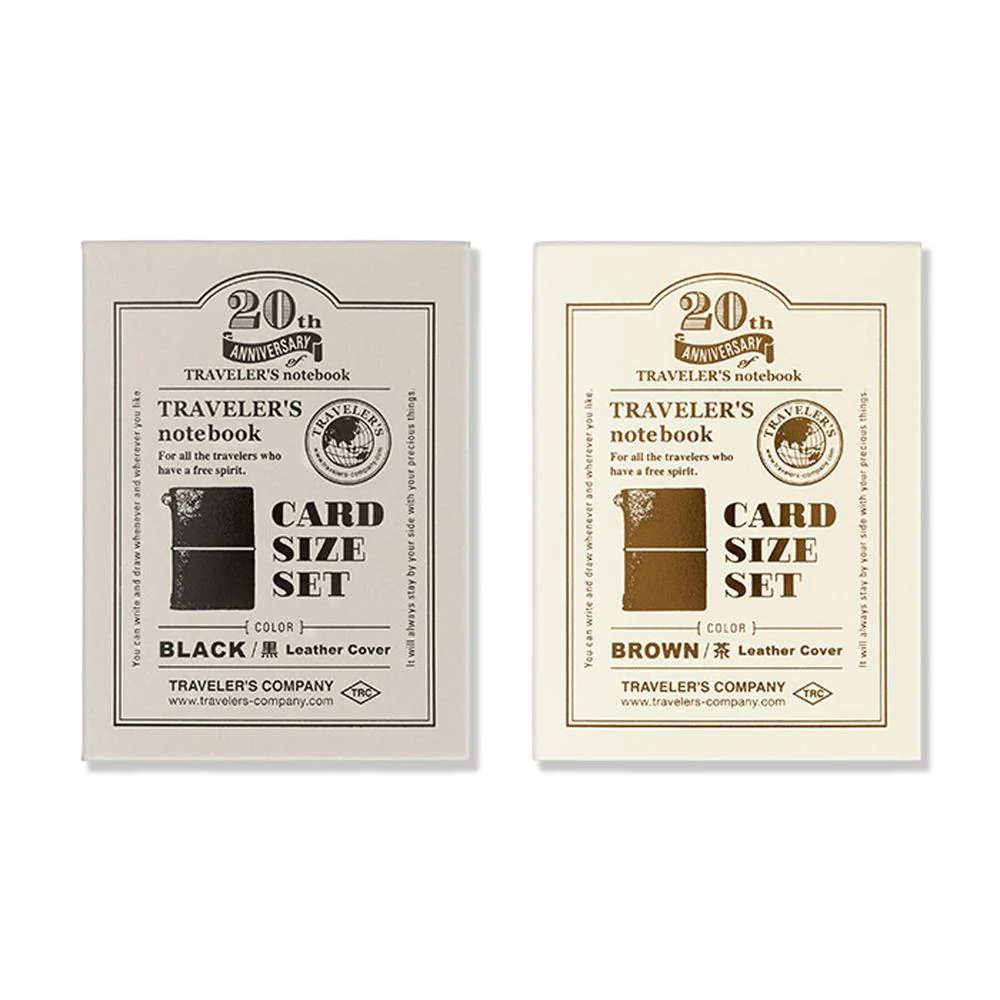 Traveler's Notebook - 20th Anniversary Card Size Set - Limited Edition (2026) - Image 9