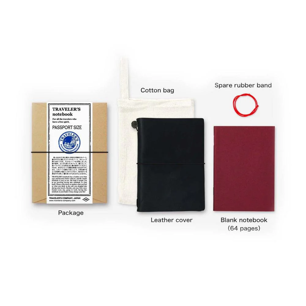 Traveler's Notebook - Leather - Passport Size - Image 3
