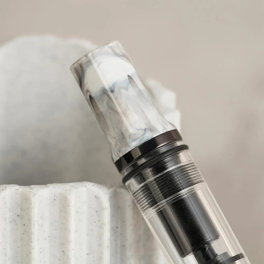 TWSBI Fountain Pen - ECO Carrara with Onyx - Image 3