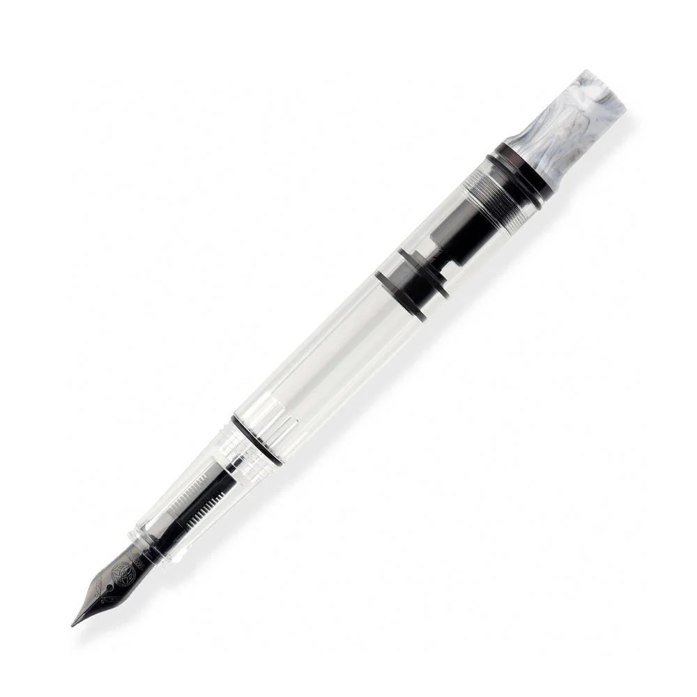 TWSBI Fountain Pen - ECO Carrara with Onyx - Image 4