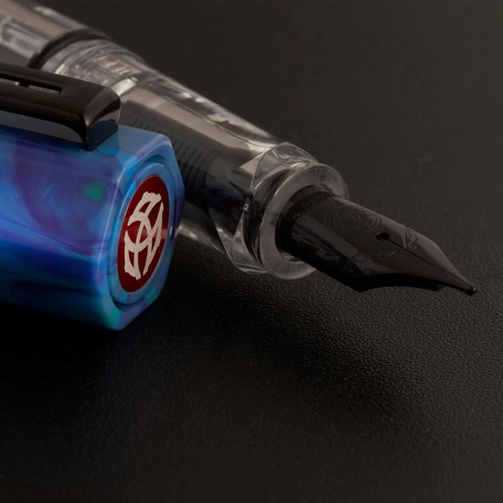 TWSBI Fountain Pen - ECO Cosmos Blue with Onyx - Image 4