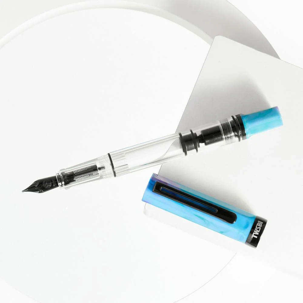 TWSBI Fountain Pen - ECO Cosmos Blue with Onyx - Image 5