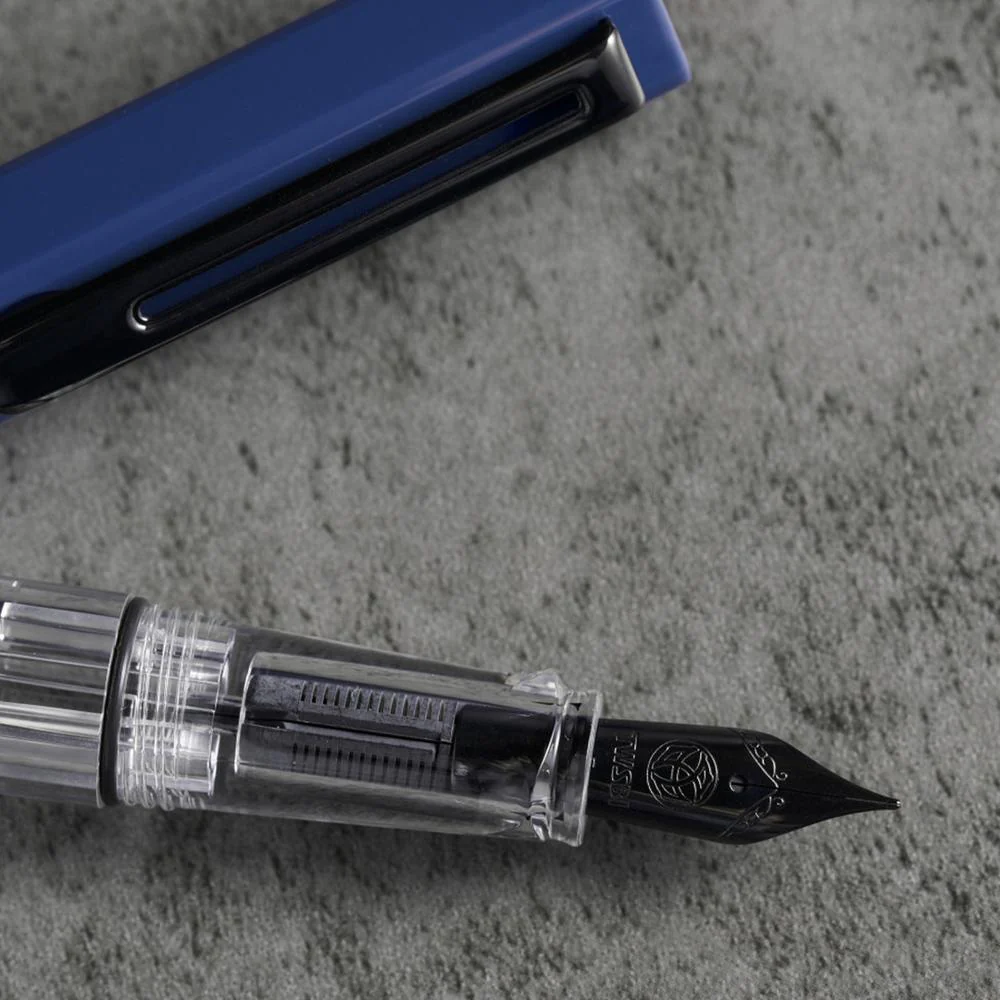 TWSBI Fountain Pen - Eco Slate Blue with Onyx - Image 2