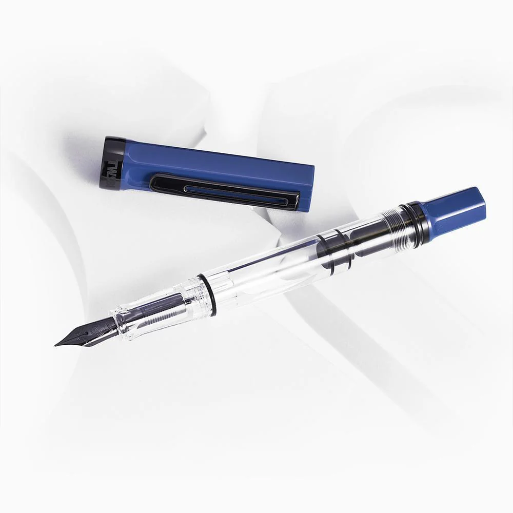 TWSBI Fountain Pen - Eco Slate Blue with Onyx - Image 4