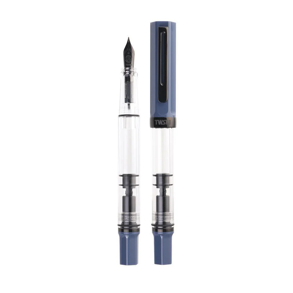 TWSBI Fountain Pen - Eco Slate Blue with Onyx - Image 5