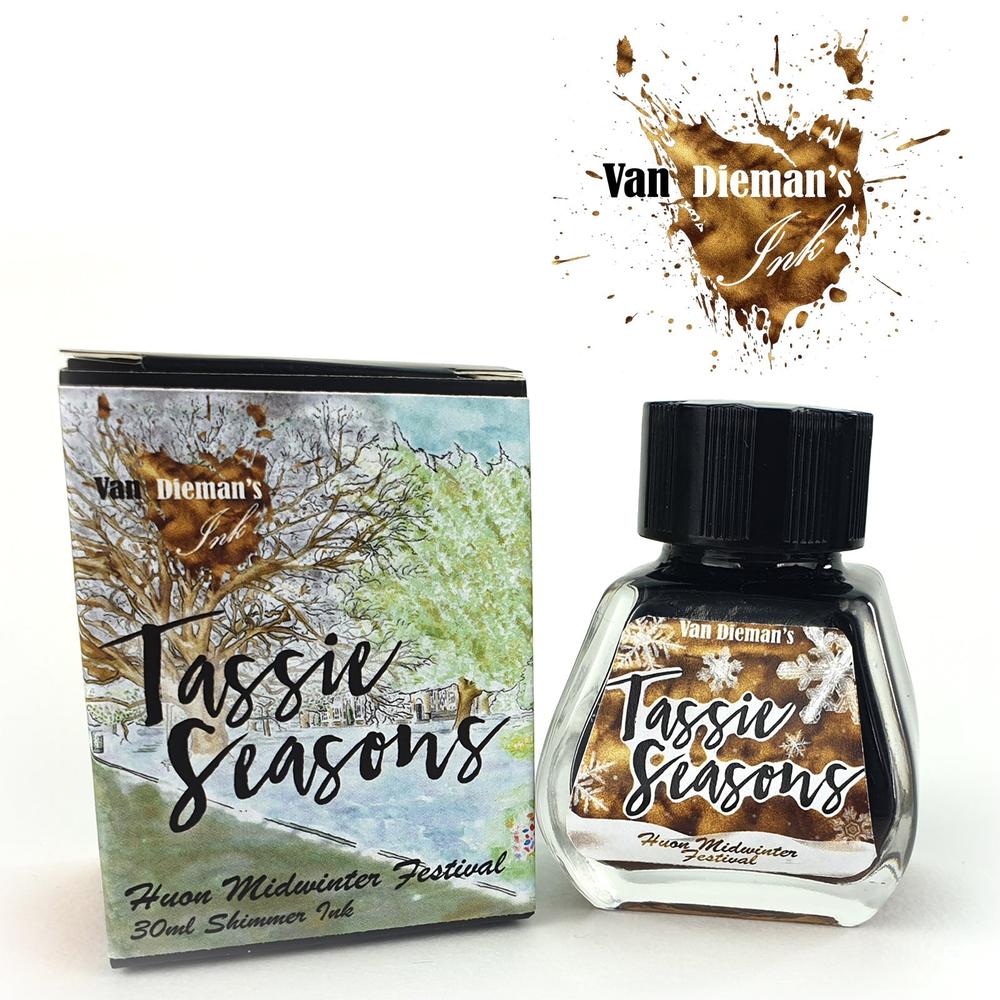 Van Dieman's Ink Bottle (30ml) - Tassie Seasons - Winter - Image 3