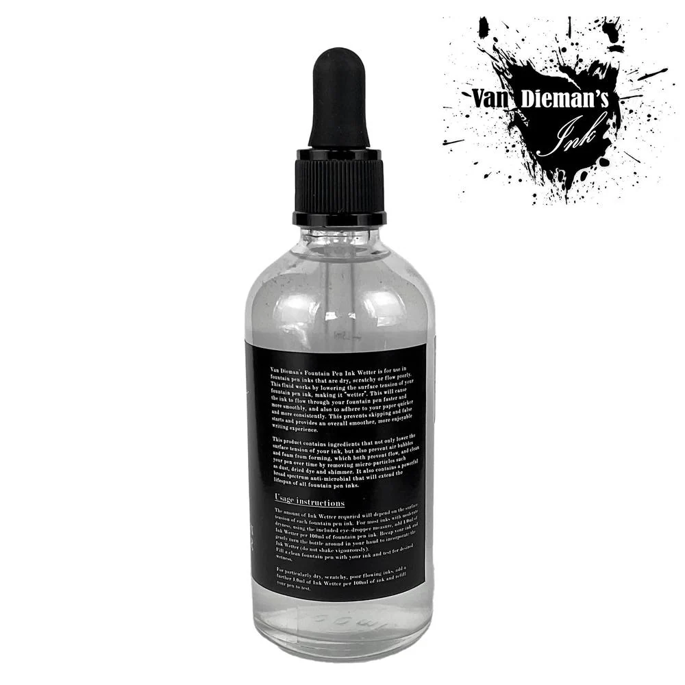 Van Dieman's Ink Fountain Pen Ink Wetter (100ml) - Image 5