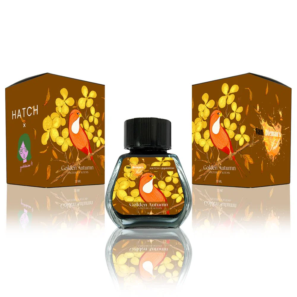 Van Dieman's Ink × @gabbitries Picture of Autumn Inks (30ml) - Image 4