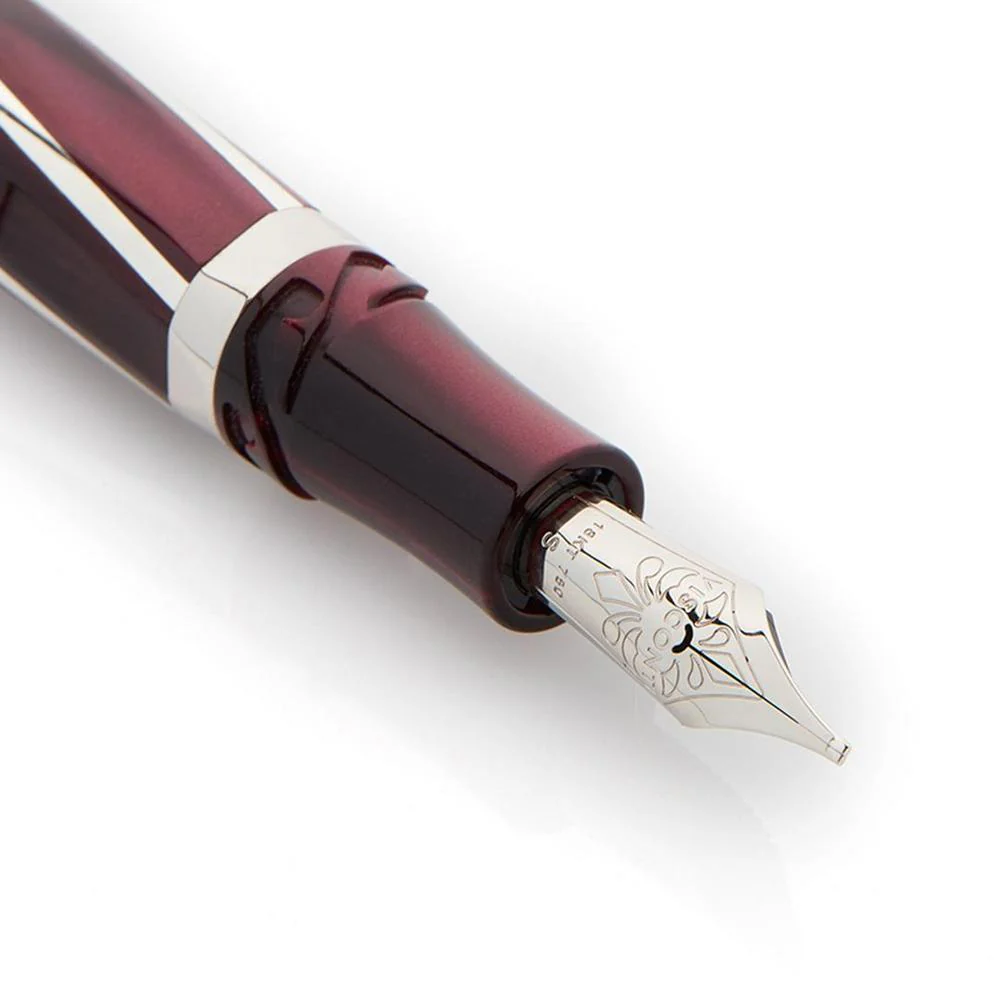 Visconti Fountain Pen - Divina Elegance - Bordeaux Oversize - Image 14