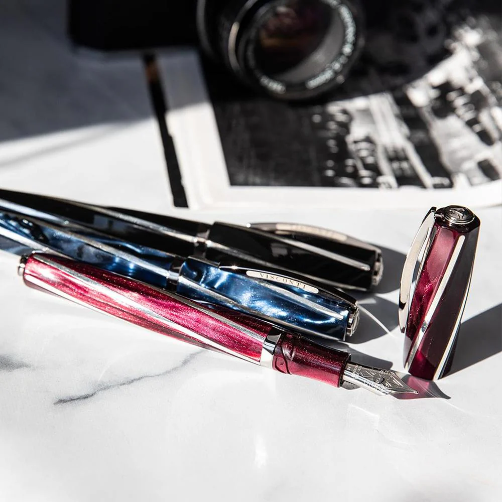 Visconti Fountain Pen - Divina Elegance - Bordeaux Oversize - Image 17
