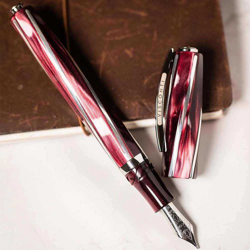 Visconti Fountain Pen - Divina Elegance - Bordeaux Oversize - Image 3