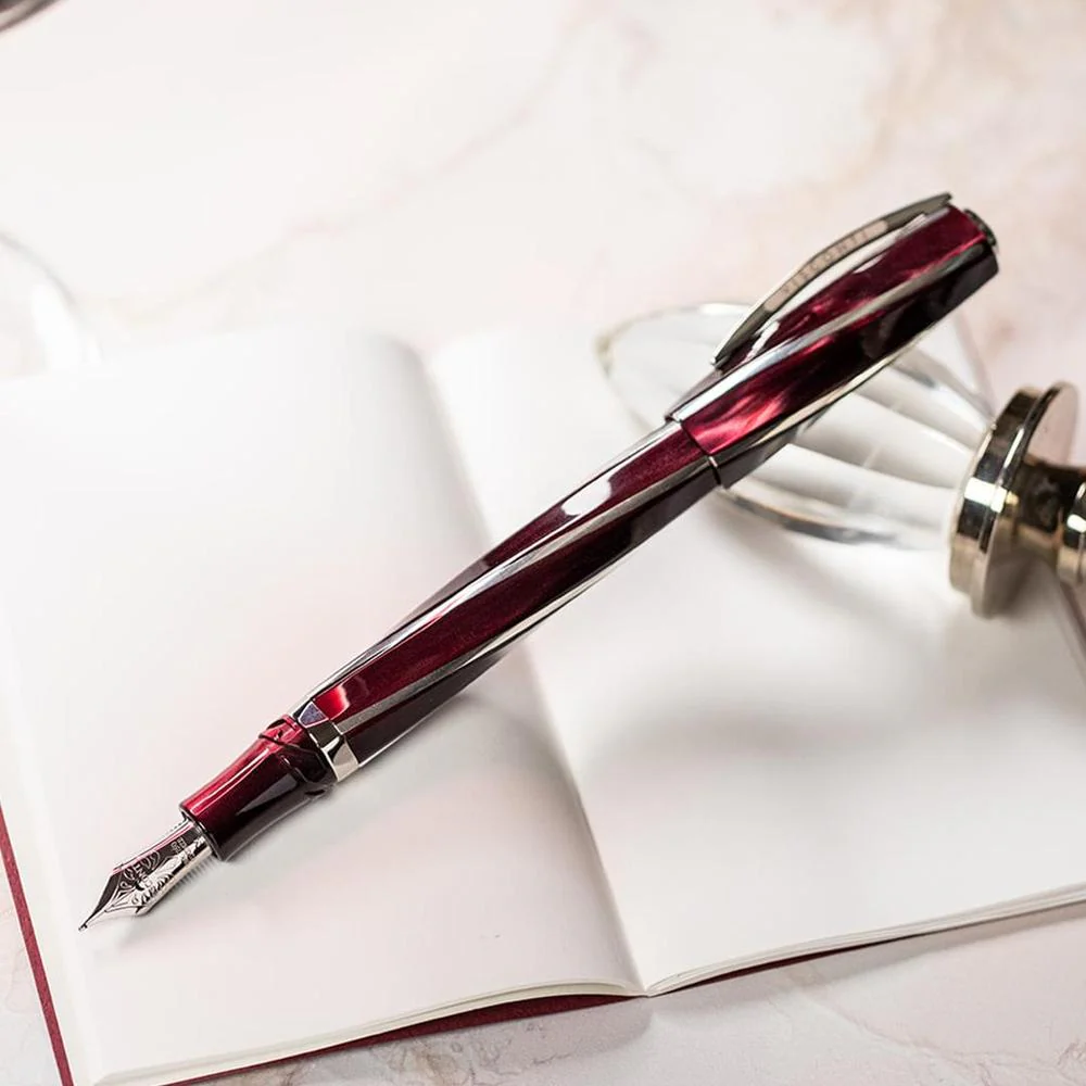 Visconti Fountain Pen - Divina Elegance - Bordeaux Oversize - Image 6