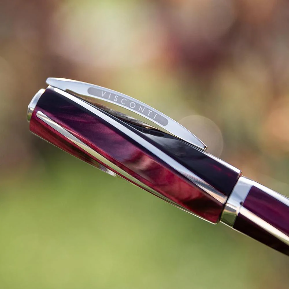 Visconti Fountain Pen - Divina Elegance - Bordeaux Oversize - Image 7