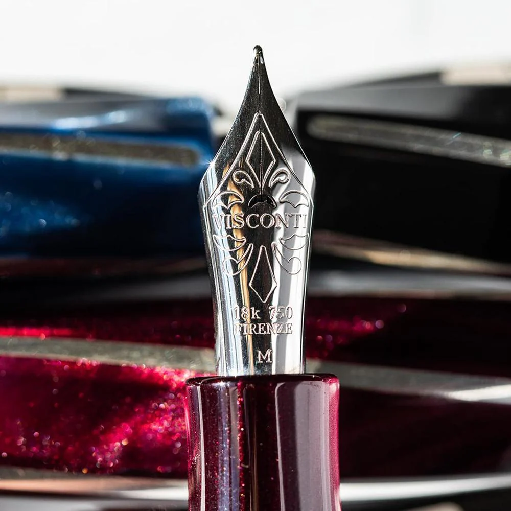 Visconti Fountain Pen - Divina Elegance - Bordeaux Oversize - Image 8