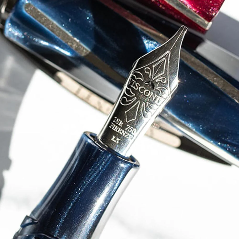 Visconti Fountain Pen - Divina Elegance - Imperial Blue Oversize - Image 3
