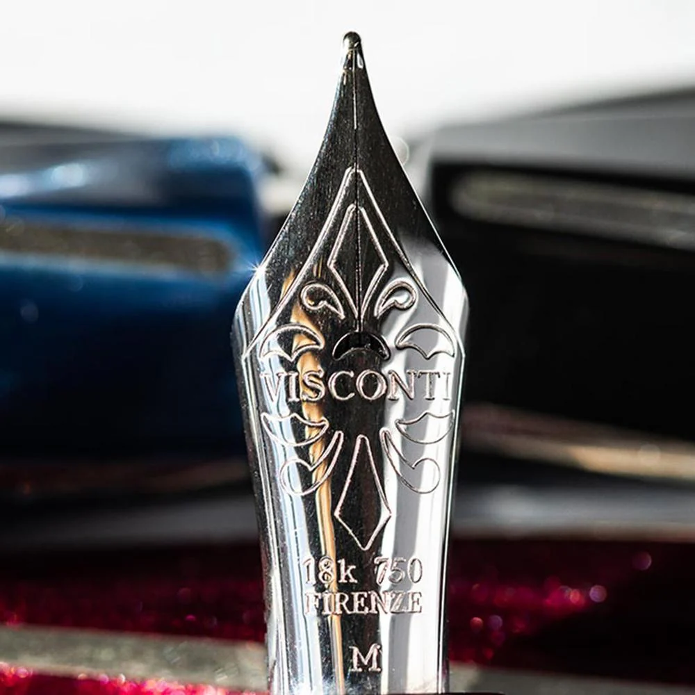 Visconti Fountain Pen - Divina Elegance - Imperial Blue Oversize - Image 4