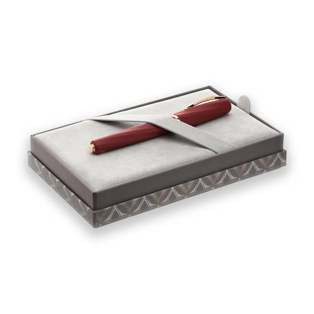 Visconti Fountain Pen - Divina Matte - Bordeaux - Image 11