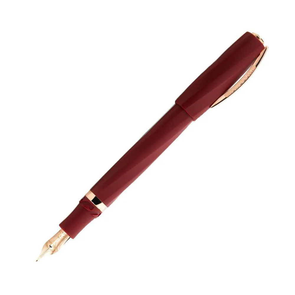Visconti Fountain Pen - Divina Matte - Bordeaux - Image 8