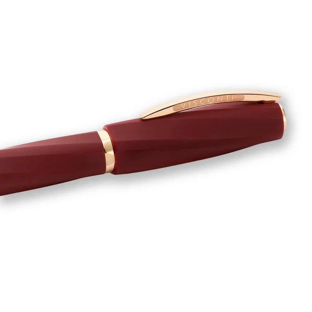 Visconti Fountain Pen - Divina Matte - Bordeaux - Image 9