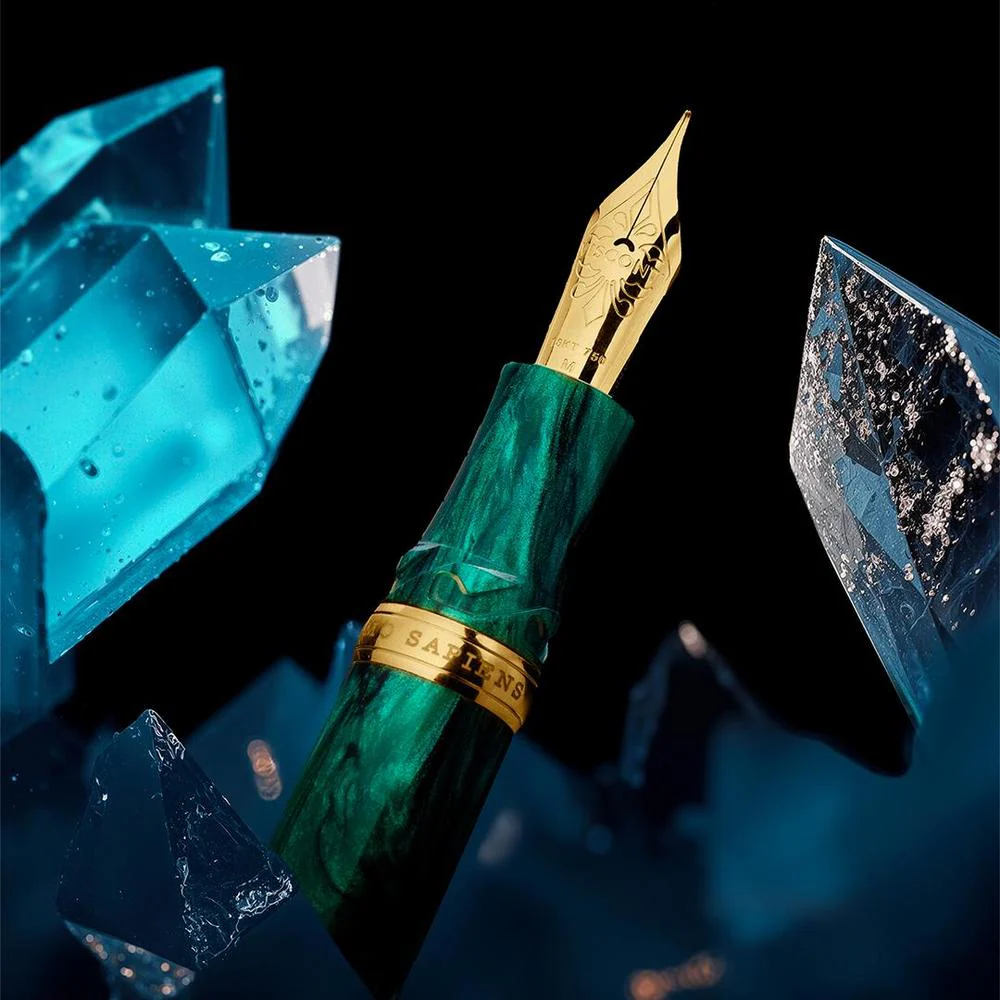 Visconti Fountain Pen - Homo Sapiens - Dark Emerald - Limited Edition (2025) - Image 2