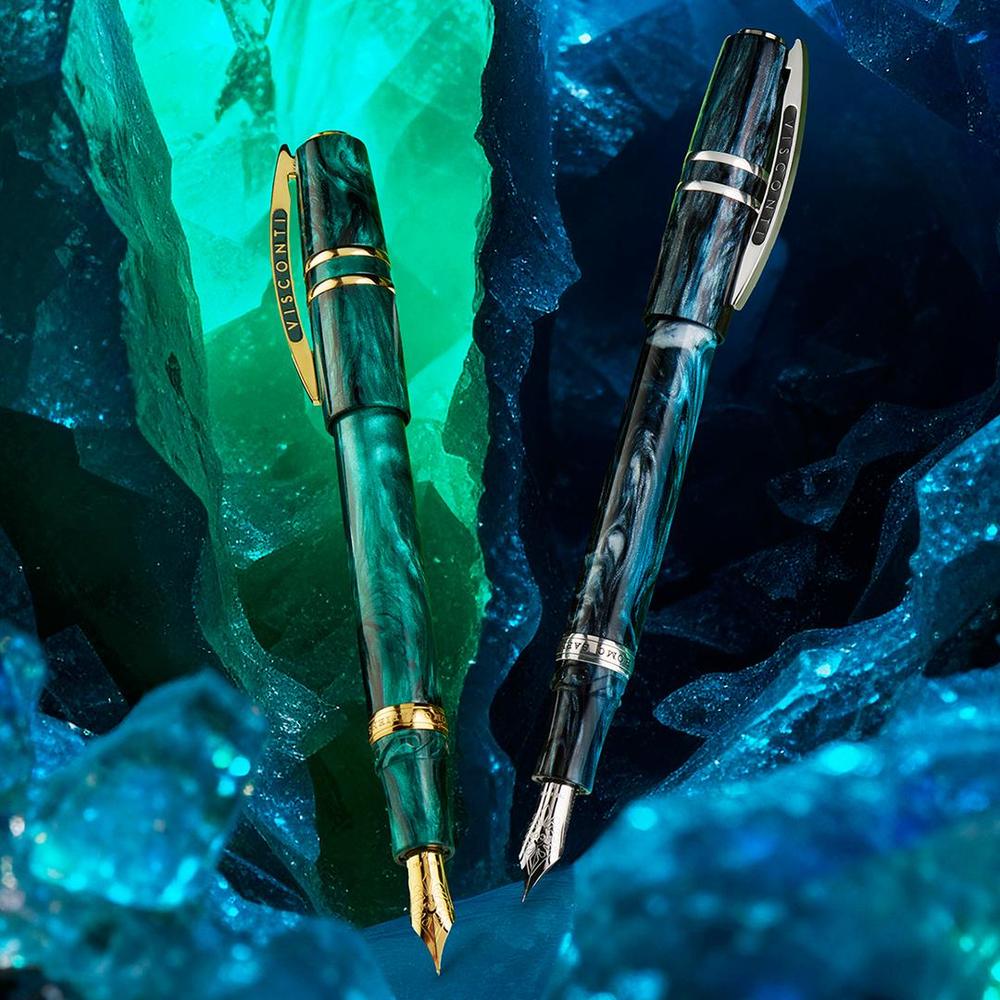 Visconti Fountain Pen - Homo Sapiens - Dark Emerald - Limited Edition (2025) - Image 3