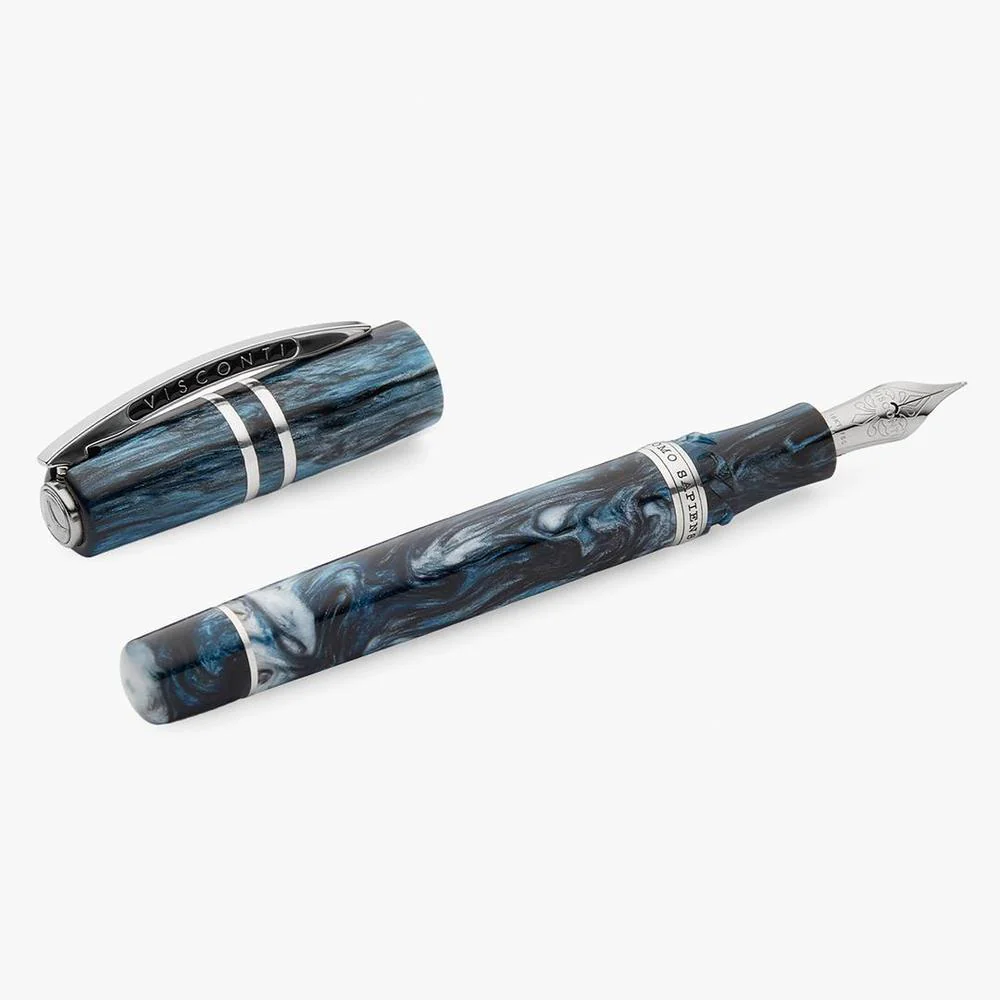 Visconti Fountain Pen - Homo Sapiens - Dark Sapphire - Limited Edition (2025) - Image 3