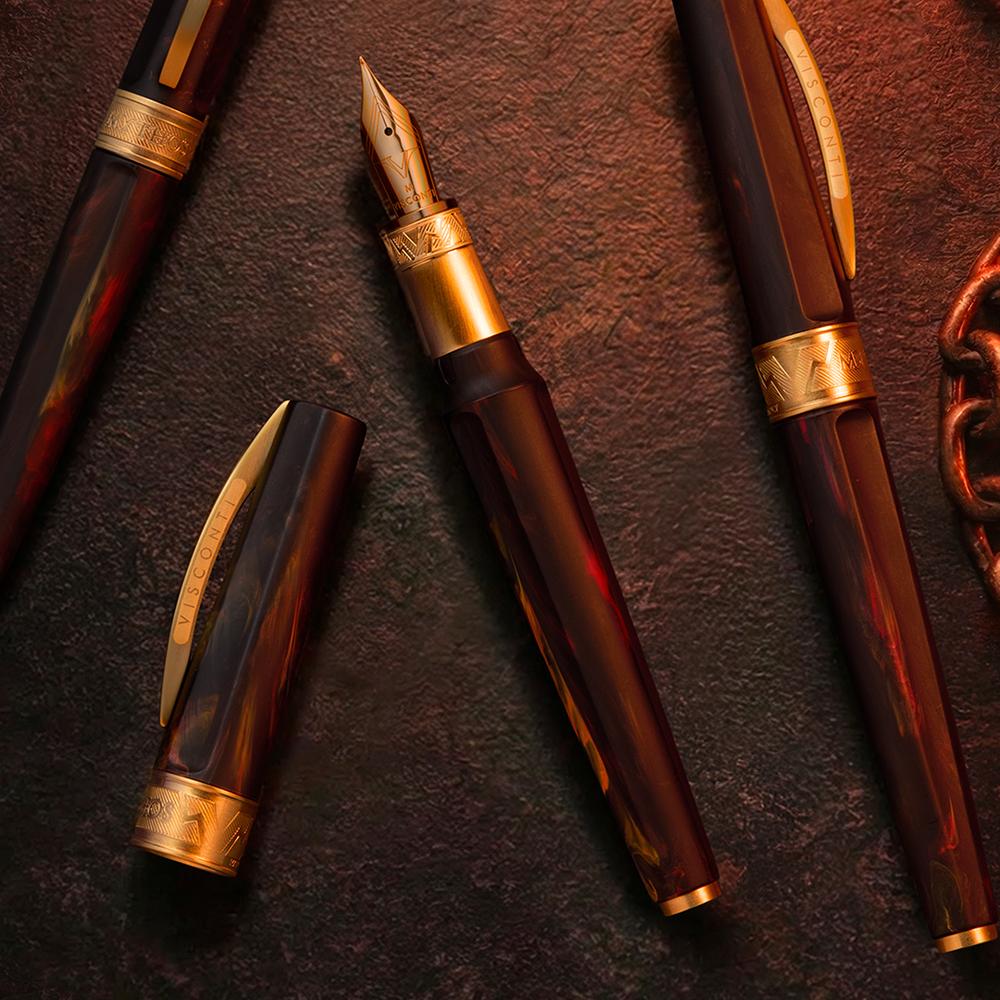 Visconti Fountain Pen - Mirage Mythos - Hades - Image 2