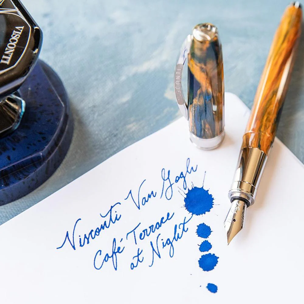 Visconti Fountain Pen - Van Gogh - Café Terrace at Night - Image 2
