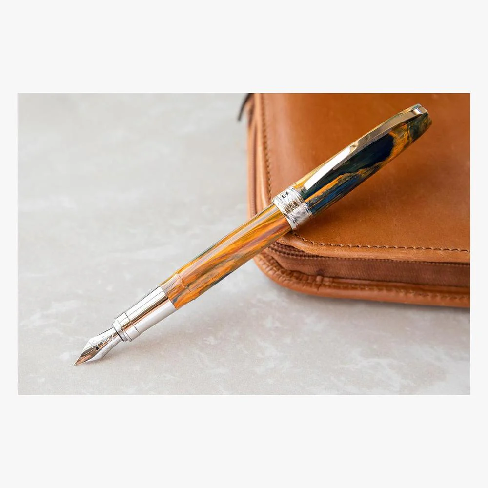 Visconti Fountain Pen - Van Gogh - Café Terrace at Night - Image 3