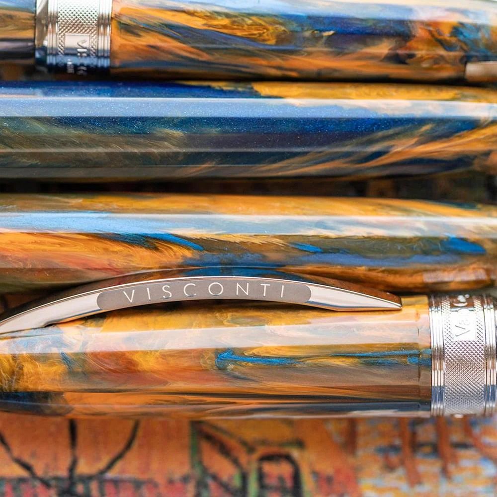 Visconti Fountain Pen - Van Gogh - Café Terrace at Night - Image 4