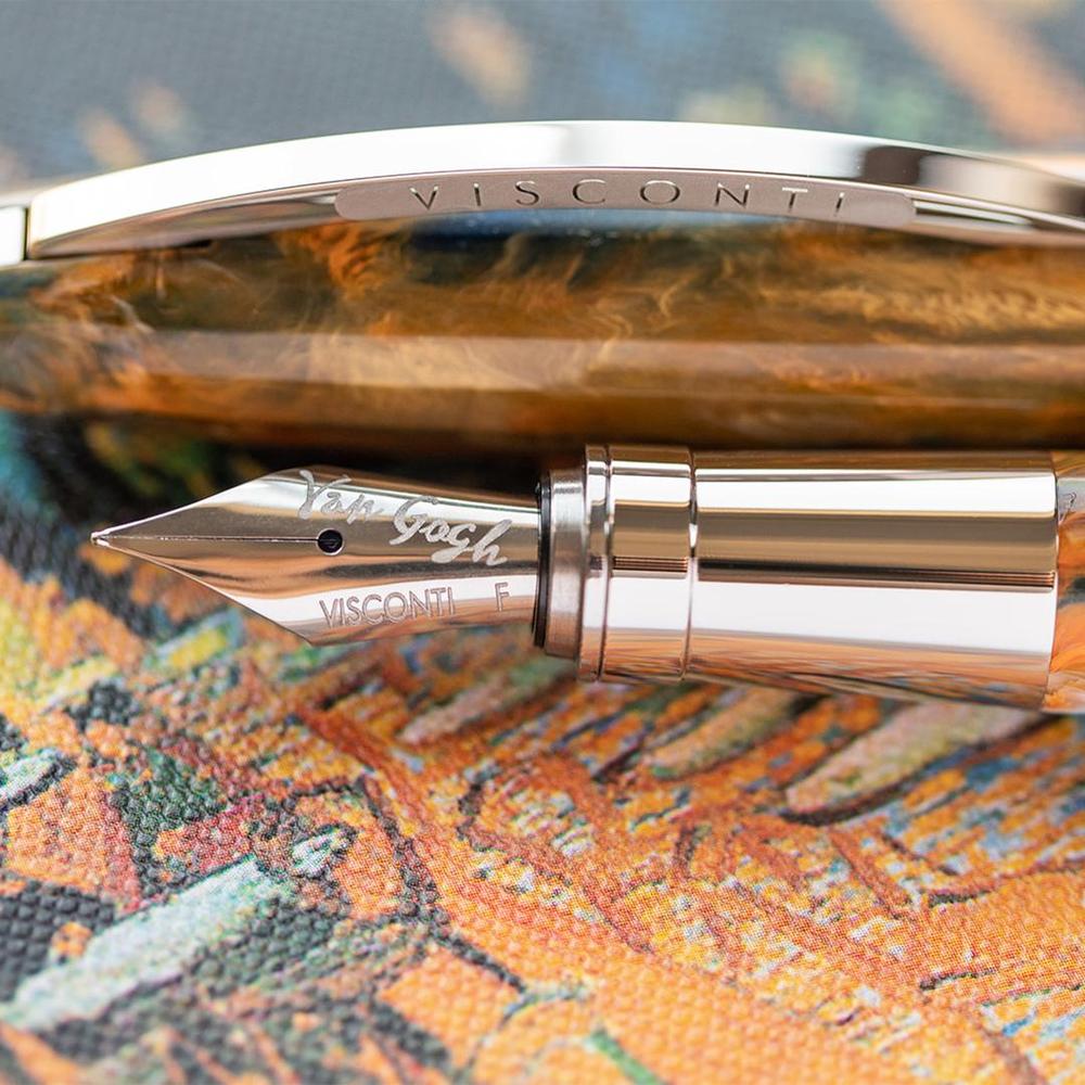 Visconti Fountain Pen - Van Gogh - Café Terrace at Night - Image 6