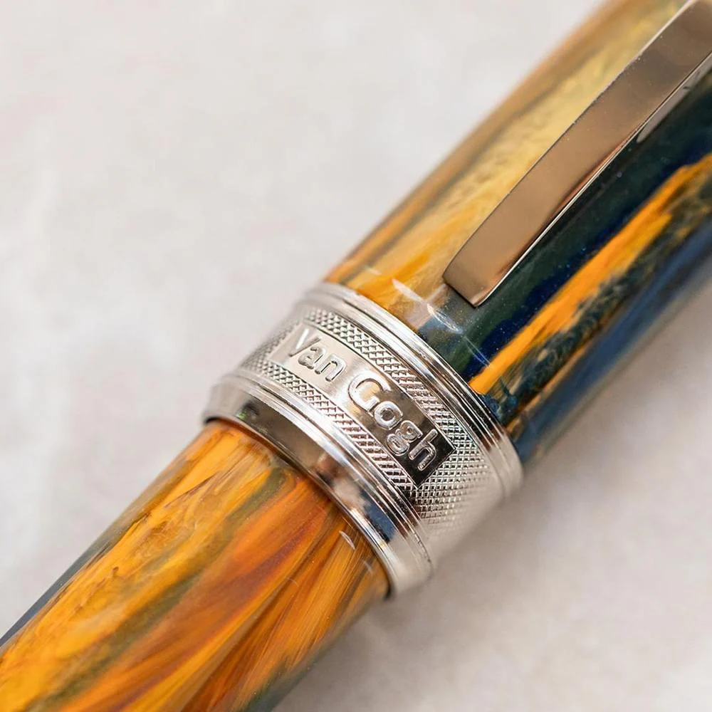 Visconti Fountain Pen - Van Gogh - Café Terrace at Night - Image 8
